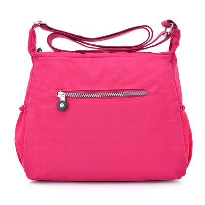 Women's Single Shoulder Crossbody Bag Lightweight Nylon Cloth Bag Casual Women's Bag