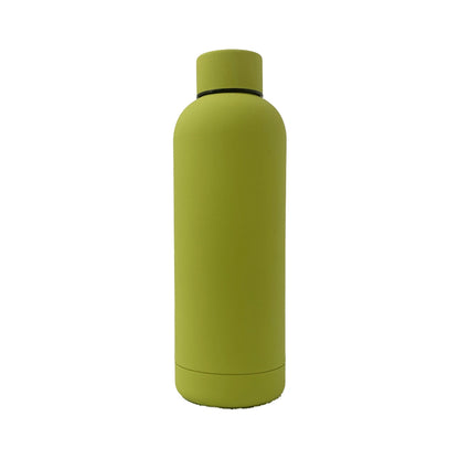 17oz Rubber Vacuum Insulated Stainless Steel Water Bottle