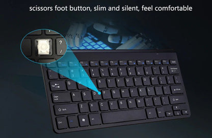 2.4 GHz Wireless Mini Keyboard And Optical Mouse Set
